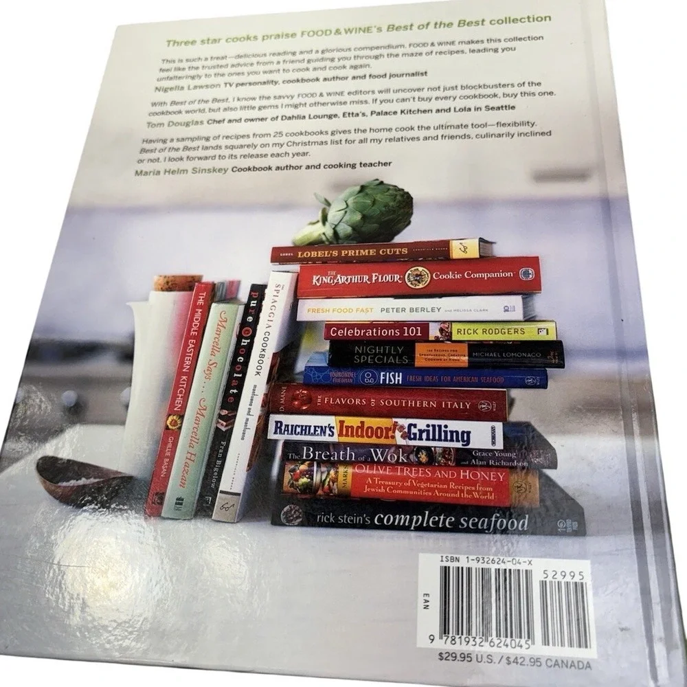 Food &Wine Best of the Best Vol 8 Cookbook Hardcover 2005 Bourdain Garten Oliver